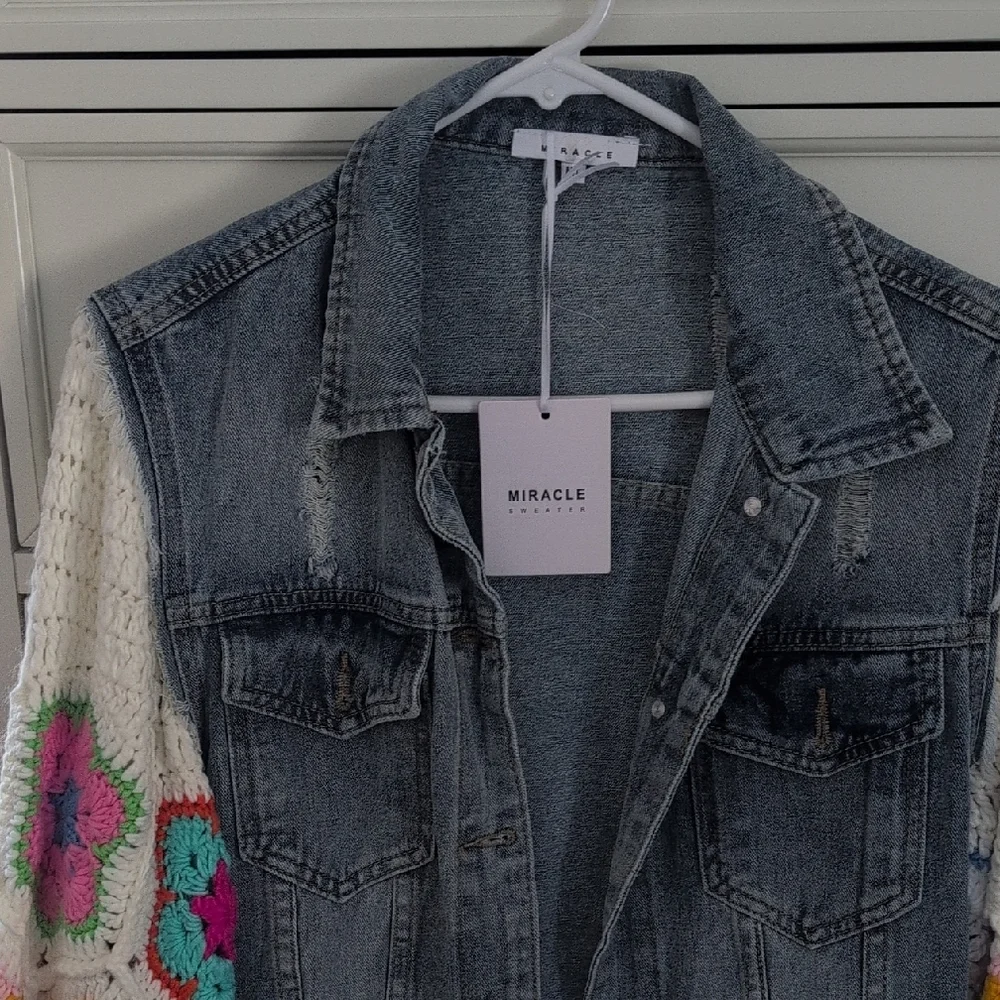 Miracle Blue Denim Jacket - Picture 2 of 7